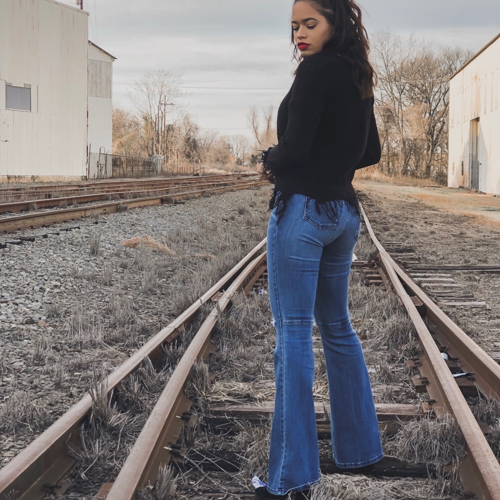 bell button jeans